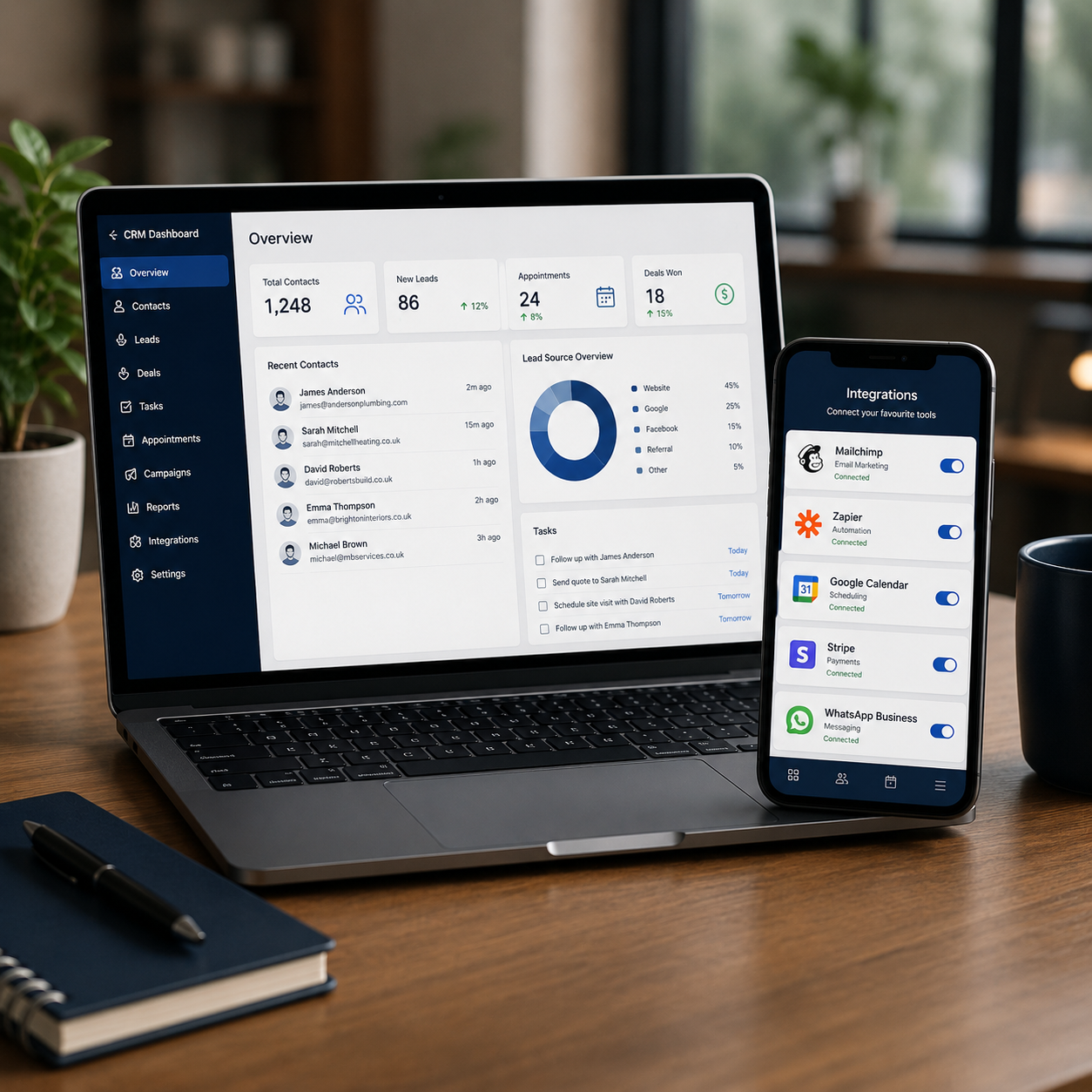 CRM / Third-Party Integration
